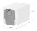 Saci de praf pentru Roborock Qrevo Curv/Edge/P20 (3 buc)-Saci de unică folosință pentru aspirator