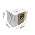 Viomi Alpha 2 PRO/V5 PRO/V5 Saci de gunoi 3 buc.