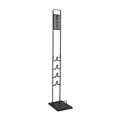 Stand metalic pentru aspiratoare Dyson V7/V8/V10/V11/V15/Outsize – suport fără găurire (negru)