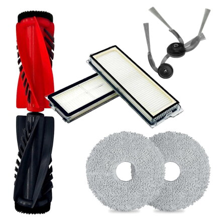 Set accesorii pentru Roborock Qrevo Curv/Edge/P20-Perii și filtre de schimb