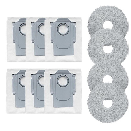 Pachet economic pentru Roborock Qrevo Curv/Edge/P20 (10 buc)-Set complet de piese de schimb
