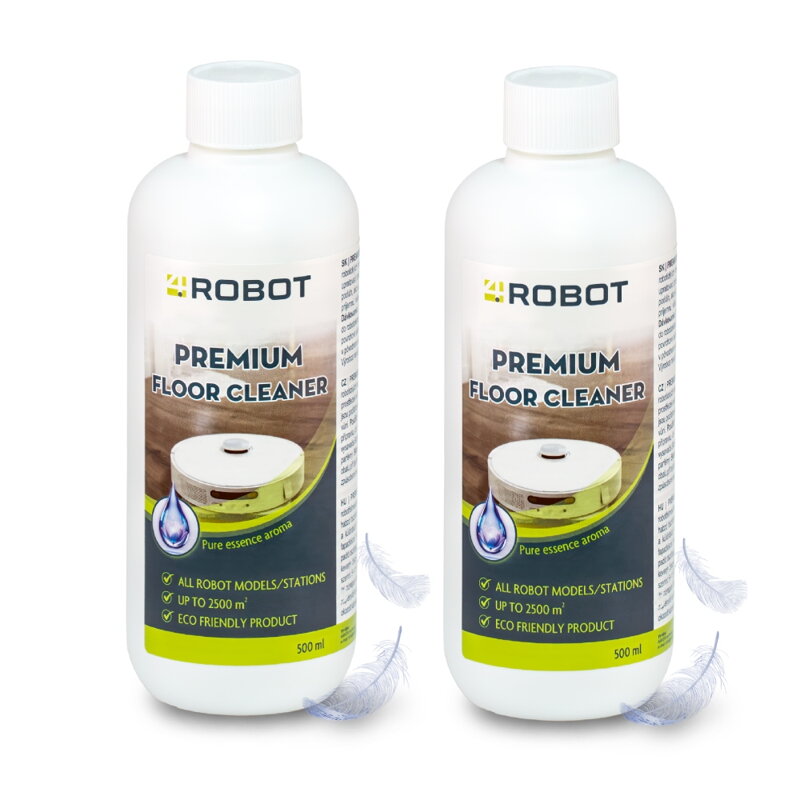 4Robot Cleaner pentru aspiratoare robotizate - Pure essence 2x500ml 4Robot Cleaner pentru aspiratoare robotizate - Pure essence 2x500ml