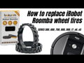 iRobot Roomba Robot seria 500/600/700/800/i /j/s Cauciucuri pentru roți